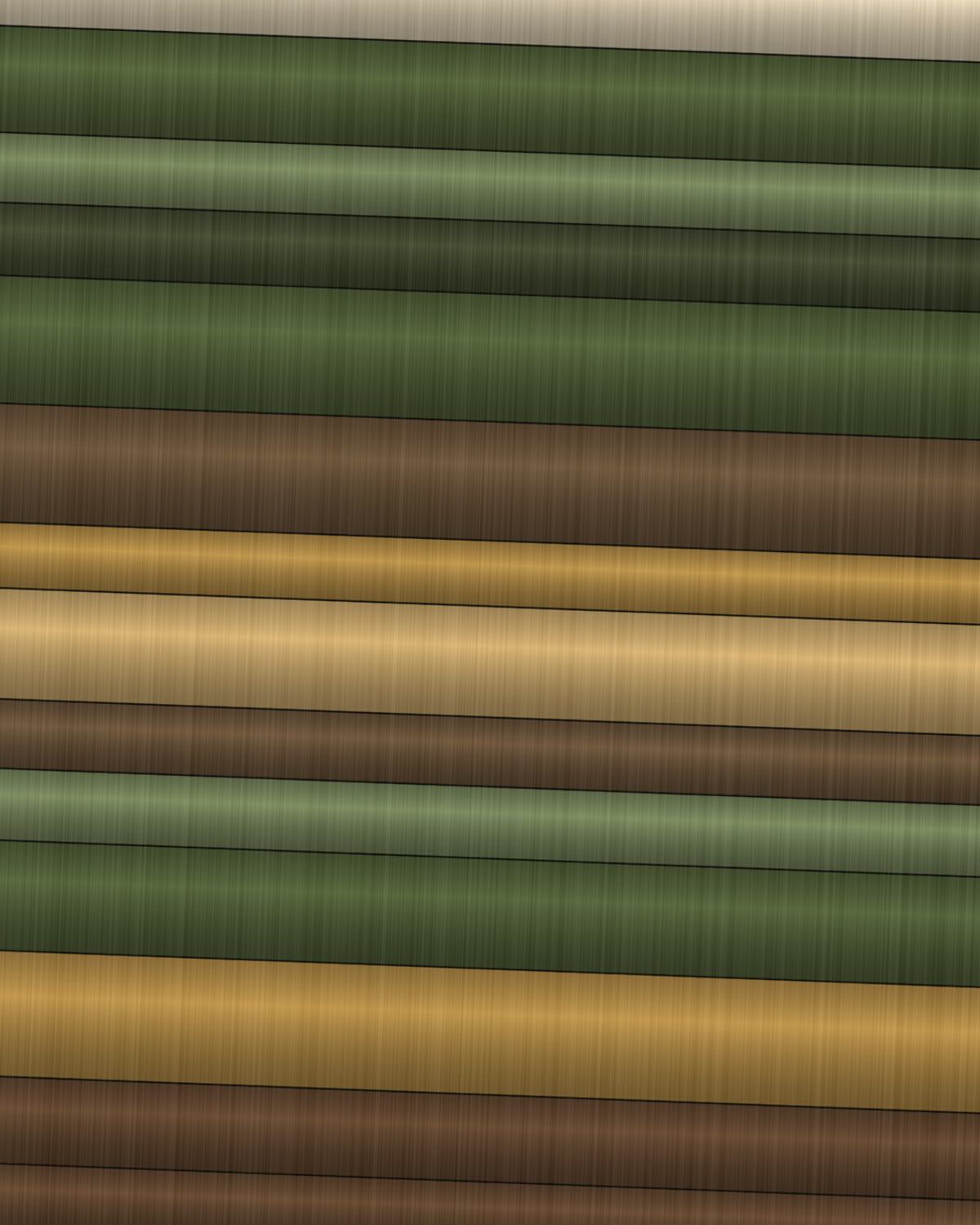 Folded textiles stacked in warm side light